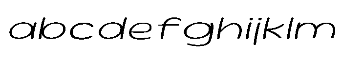 Charcuterie Ornaments Thin Italic FONT