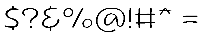 Charcuterie Ornaments Thin Font OTHER CHARS