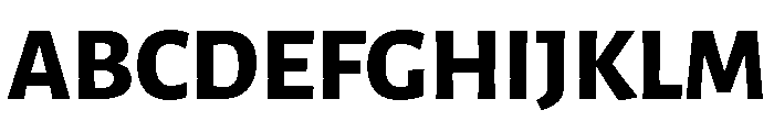 Charcuterie Sans Extra Bold Font UPPERCASE
