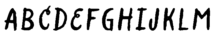 Charcuterie Sans Extra Light Font UPPERCASE