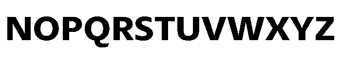 Charcuterie Sans Semibold Font UPPERCASE