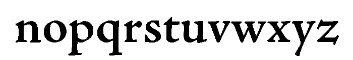 Charcuterie Serif Semibold Font LOWERCASE