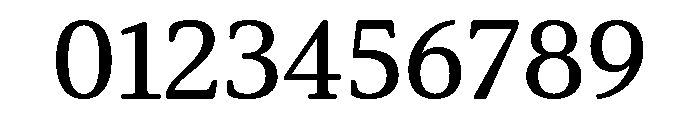 Charter Bt Semibold Font OTHER CHARS