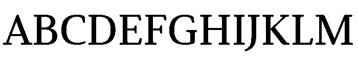 Charter Bt Semibold Font UPPERCASE