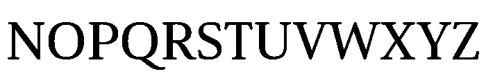 Charter Bt Semibold Font UPPERCASE