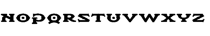 Cheee Variable Heavy Font LOWERCASE