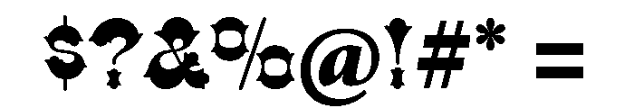 Cheee Variable Regular Font OTHER CHARS