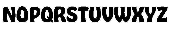 Chicle Bold Font UPPERCASE