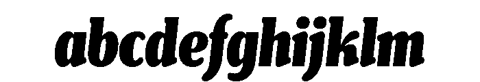 Chicle Heavy Italic FONT