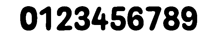 Chicle Medium Font OTHER CHARS