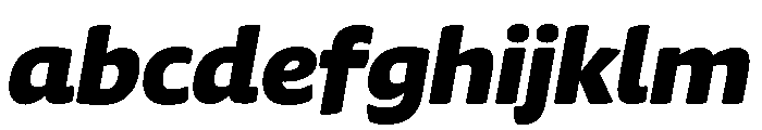 Chidori Black Italic FONT