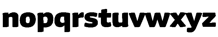 Chidori Black Font LOWERCASE