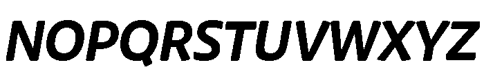 Chidori Bold Italic Font UPPERCASE