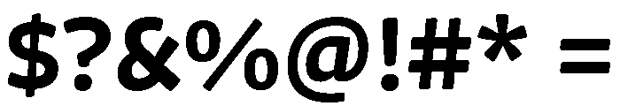Chidori Bold Font OTHER CHARS