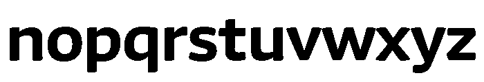 Chidori Bold Font LOWERCASE