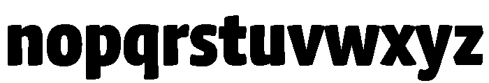 Chidori Condensed Black Font LOWERCASE