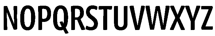 Chidori Condensed Medium Font UPPERCASE