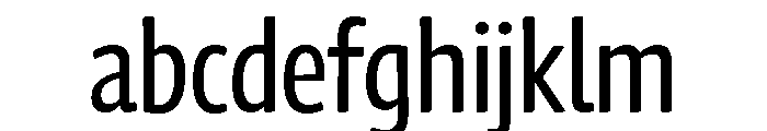 Chidori Condensed Regular FONT