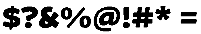 Chidori Expanded Black Font OTHER CHARS