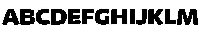 Chidori Expanded Black Font UPPERCASE