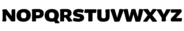 Chidori Expanded Black Font UPPERCASE