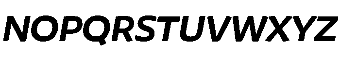 Chidori Expanded Bold Italic Font UPPERCASE