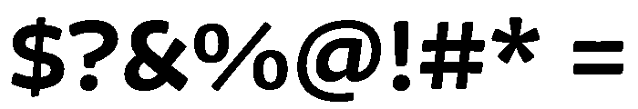 Chidori Expanded Bold Font OTHER CHARS