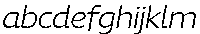 Chidori Expanded Light Italic FONT