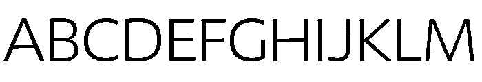 Chidori Expanded Light Font UPPERCASE
