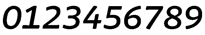 Chidori Expanded Medium Italic Font OTHER CHARS