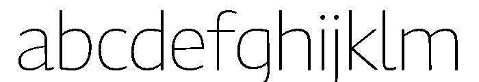 Chidori ExtraLight FONT