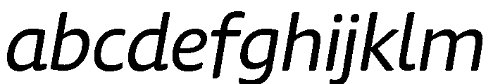 Chidori Italic FONT