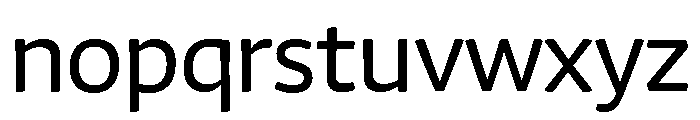 Chidori Regular Font LOWERCASE