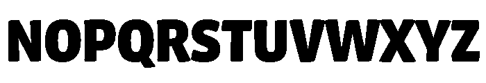 Chidori SemiCondensed Black Font UPPERCASE