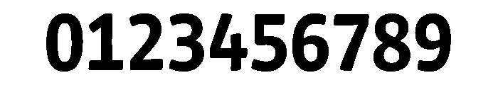 Chidori SemiCondensed Bold Font OTHER CHARS