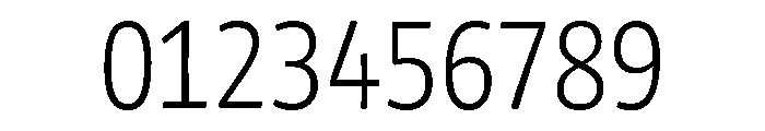 Chidori SemiCondensed Light Font OTHER CHARS