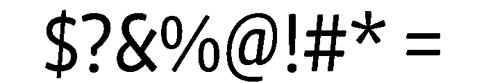 Chidori SemiCondensed Regular Font OTHER CHARS