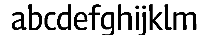 Chidori SemiCondensed Regular FONT