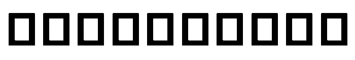 Chidori VF Medium Italic Font OTHER CHARS