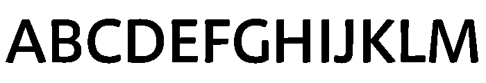 Chidori VF Medium Font UPPERCASE