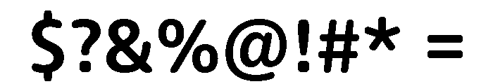 Chidori Variable Bold Font OTHER CHARS