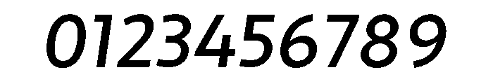 Chidori Variable Medium Italic Font OTHER CHARS