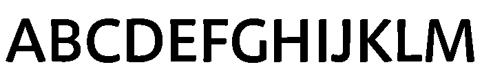 Chidori Variable Medium Font UPPERCASE