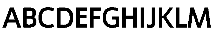 Chidori Variable Regular Font UPPERCASE