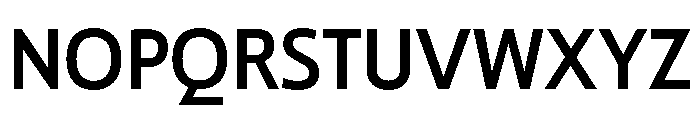 Chidori Variable Regular Font UPPERCASE