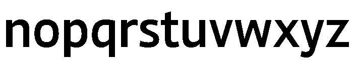 Chidori Variable Regular Font LOWERCASE