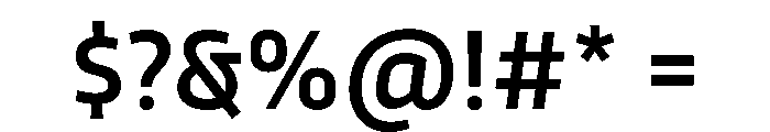 Chidori Variable Semibold Font OTHER CHARS