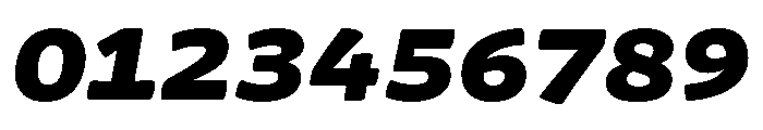 Chidori Wide Black Italic Font OTHER CHARS