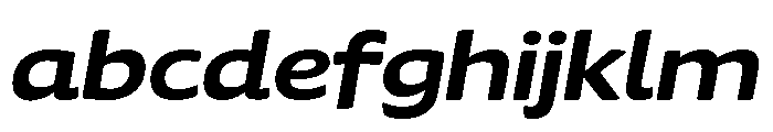 Chidori Wide Bold Italic FONT
