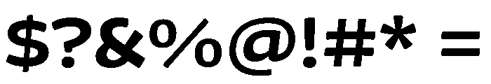 Chidori Wide Bold Font OTHER CHARS